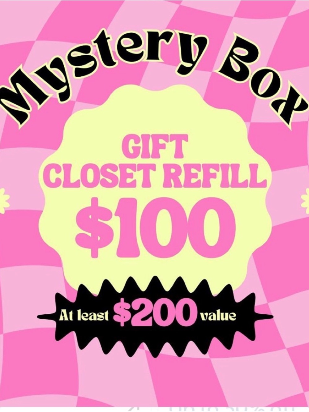 $100 Mystery Box Closet Refill - Various sizes & $200 worth of Women’s Clothes